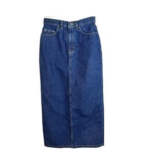 Liz Claiborne | Long Denim Pencil Skirt, 2P